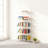  Clear Acrylic Bookshelf, Arched 5-Tier Freestanding Display & Storage Shelf