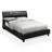 Aniylah Vegan Leather Sleigh Bed-21120044-21120047