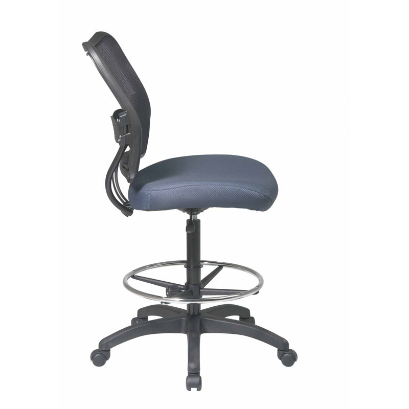 Chaise de dessinateur en maille Pascarella, Icône - marine