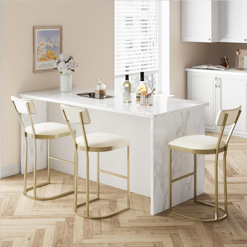 Ensemble de 4 tabourets de bar Modern Modern