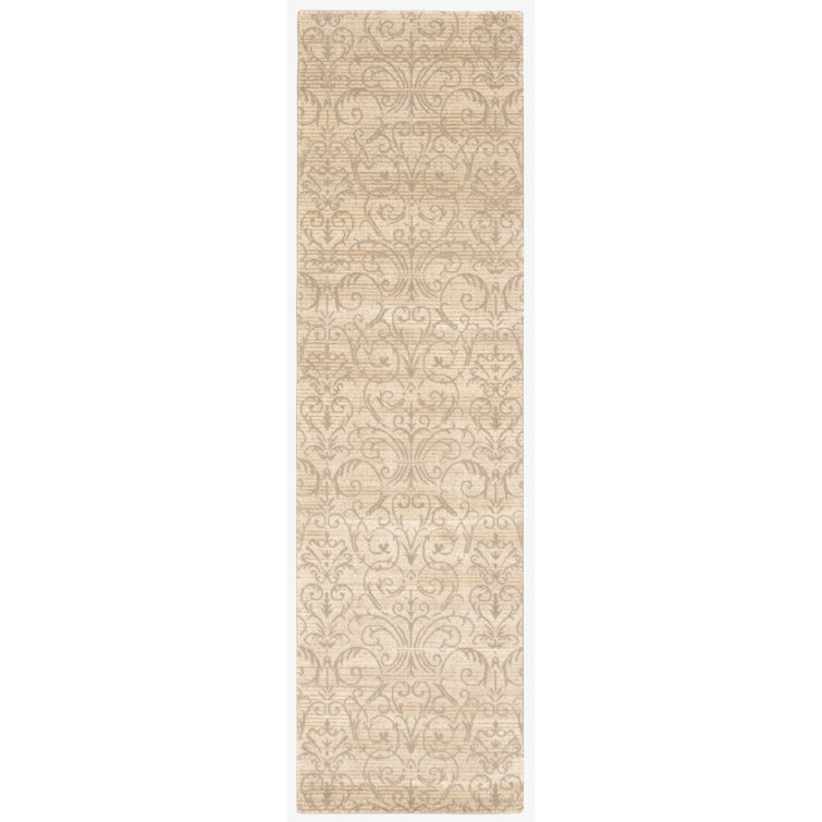 Hyeon Viscose Abstract Indoor Rug