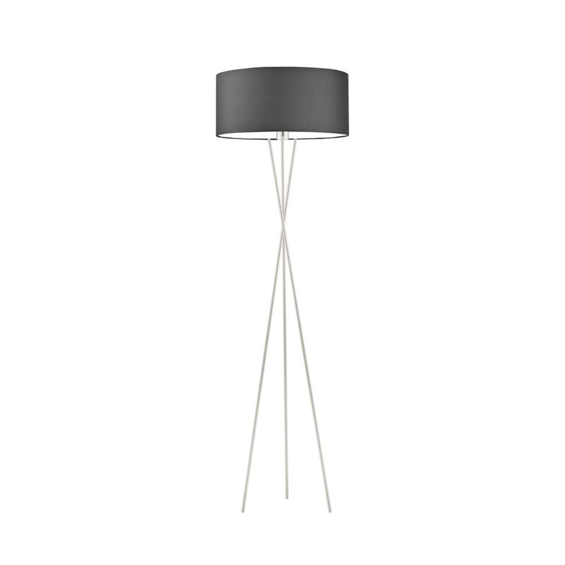 Arless 160 H cm Tripod Floor Lamp, Graphite, Silver