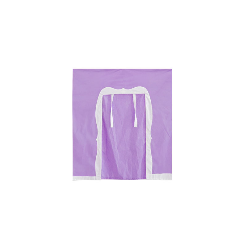  Auvent en coton, Violet