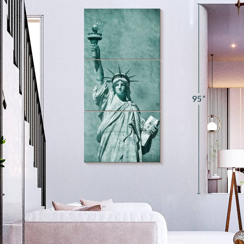 Vintage Liberty Statue, 80" H x 39" W