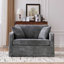 Chaise d'appoint rembourrée avec coussins-130065277