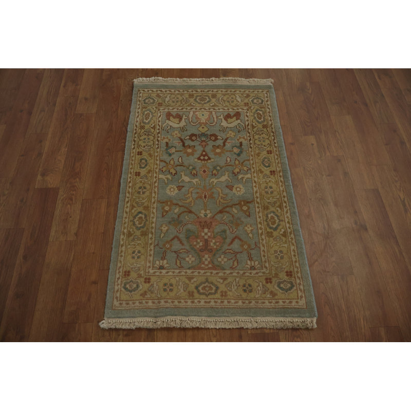 Tapis égyptien bleu clair clair Ziegler 2x3