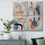 «Floating on Silk I», ensemble de 4 impressions sur toile encadrées-60147464-60147465