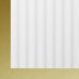 Matte Gold Fluted