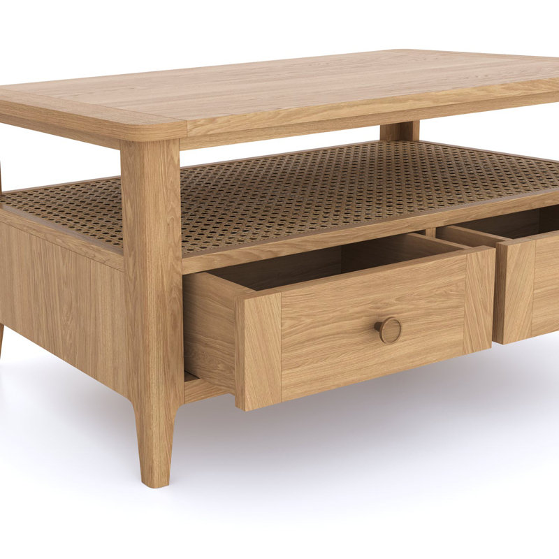 Aaiyana Four Leg Coffee Table with Storage