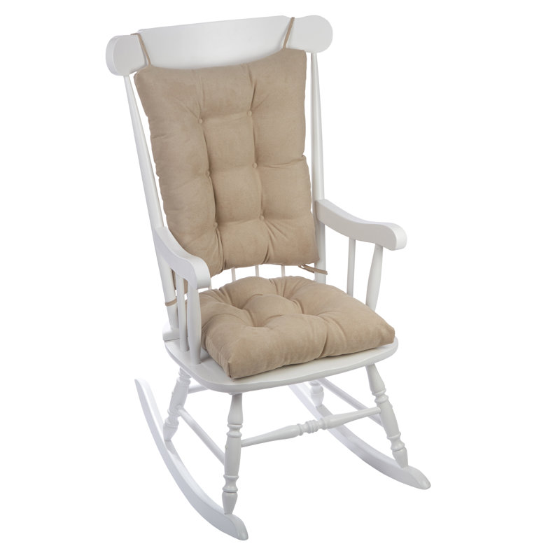 Ensemble de coussins de chaise berçante antidérapant, Pierre