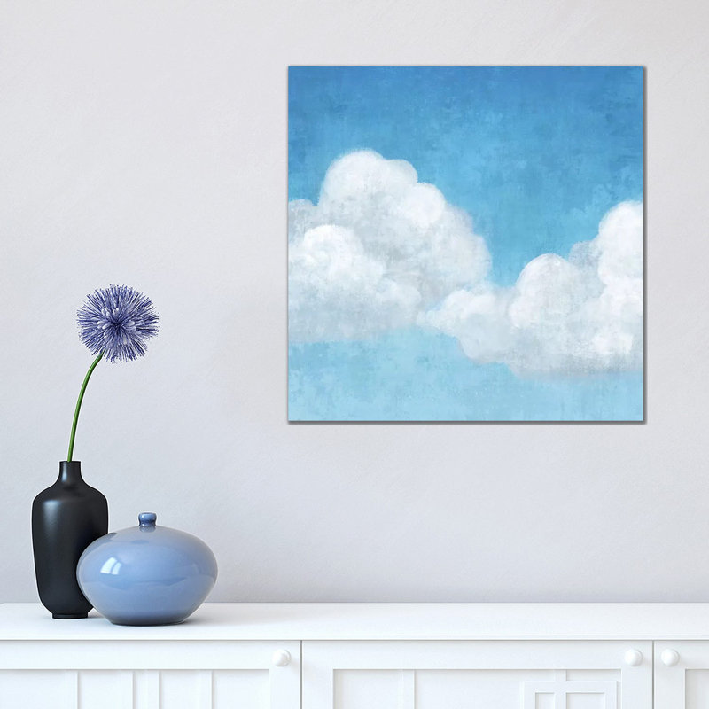 Cloudy I 1 Piece Wrapped Canvas Painting, 45.72 cm H x 45.72 cm W x 3.175 cm D