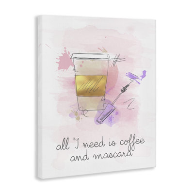 «Need Coffee & Mascara» par Anna Quach