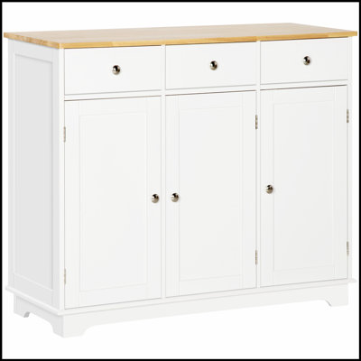 Stylish Accent Cabinet with Drawer for Organized Storage and Modern Kitchen Elegance