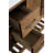 Dallan 59" Double Bathroom Vanity Base Only in Walnut