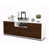 Walnut / Matte White