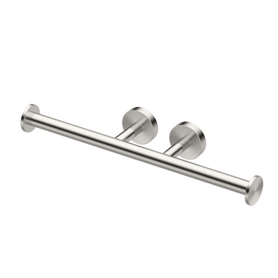 Glam Wall Mounted Double Toilet Paper Holder | Holds 2 Rolls
