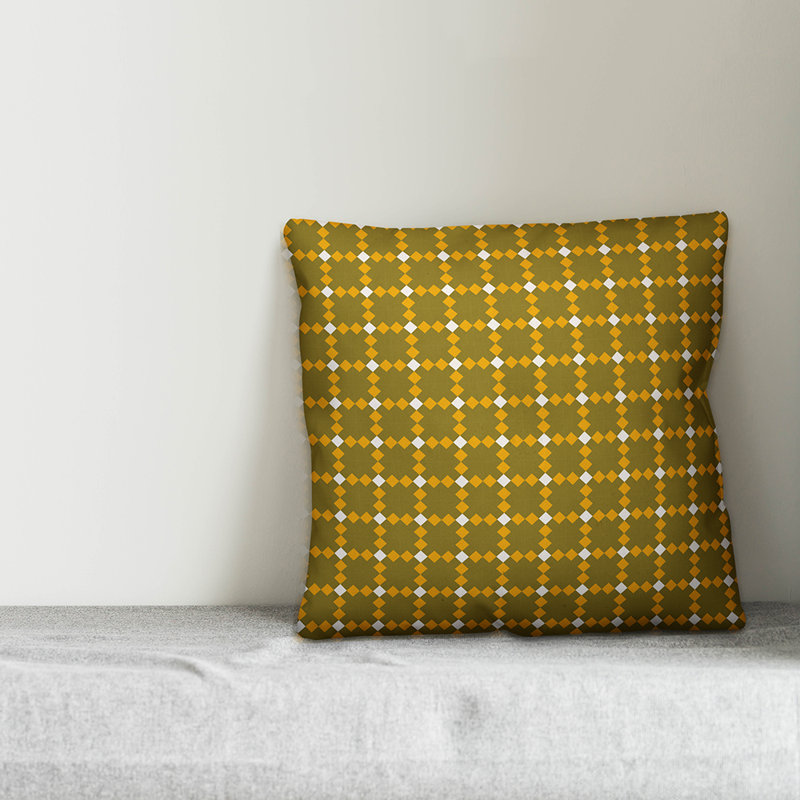 Check Plaid Plaid Pillow Cover, 20" x 20"