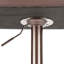 Tabouret de bar à hauteur ajustable Ossher-890867912