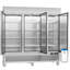 Congélateur vertical commercial en acier inoxydable avec 12 tablettes VEECOOL