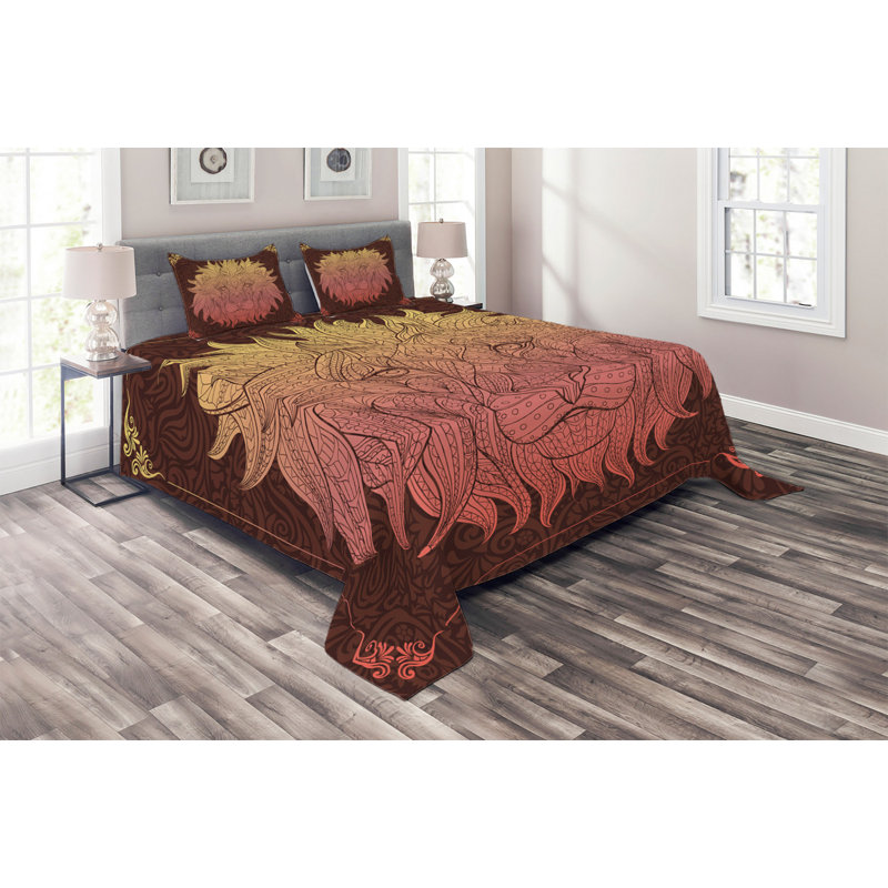 Eclectic Polyester Coverlet