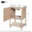 20-inch Bathroom Freestanding Single Vanity with Ceramic Sink