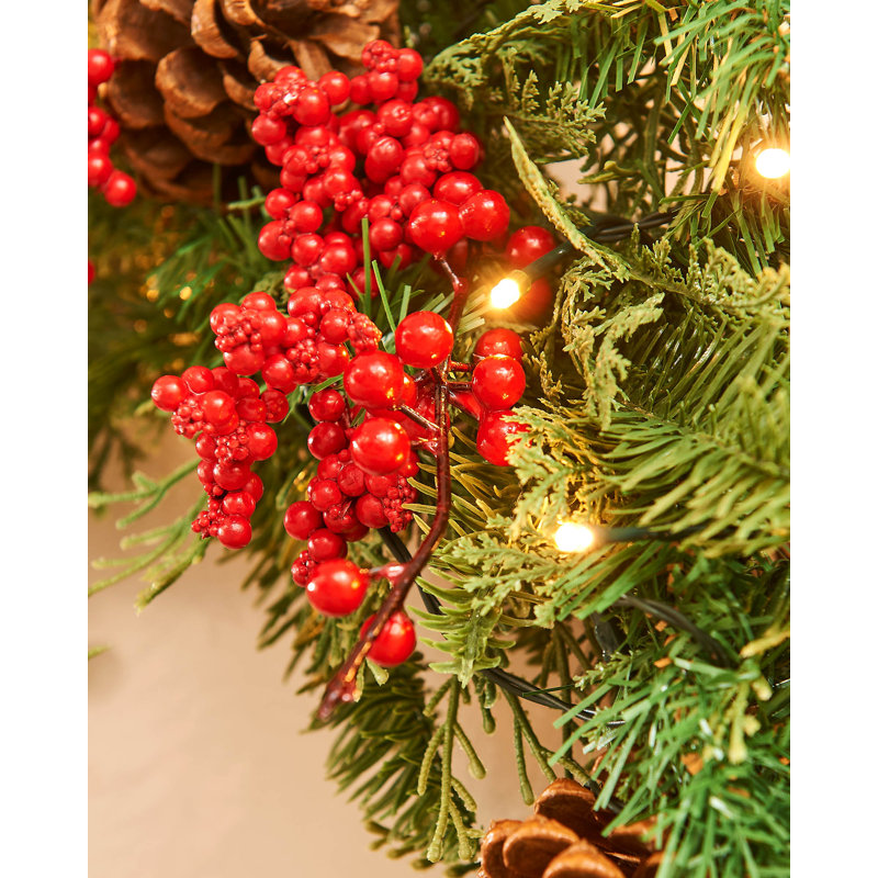 Faux 76cm Wreath