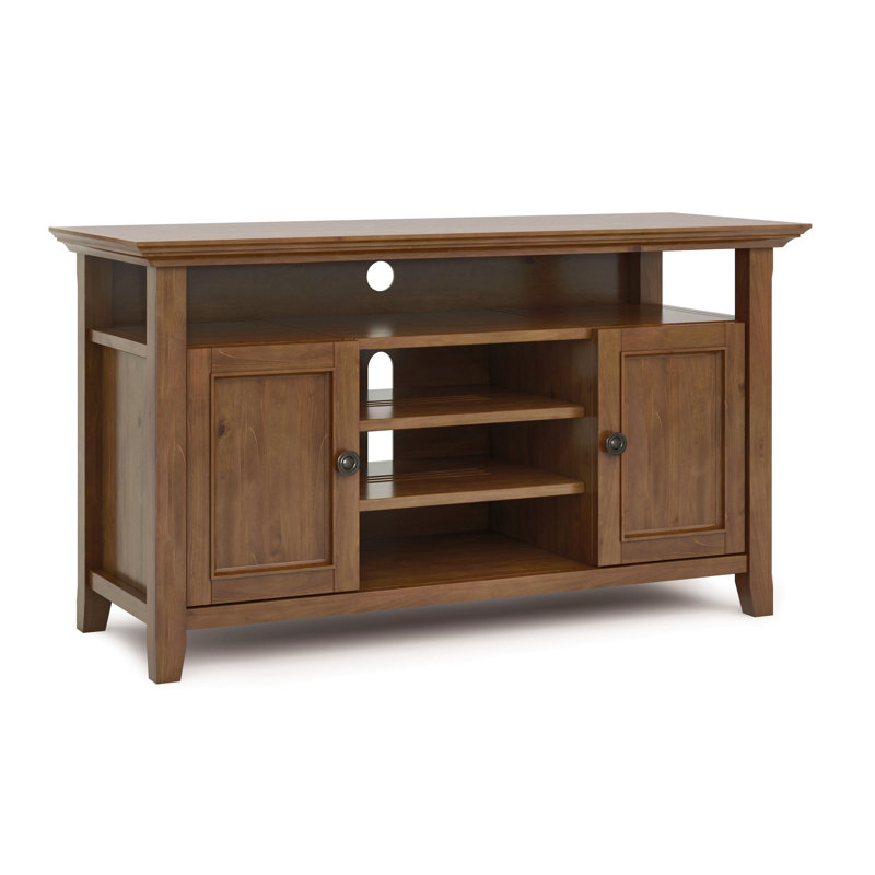 Meuble télé 54 po, Marron foncé
