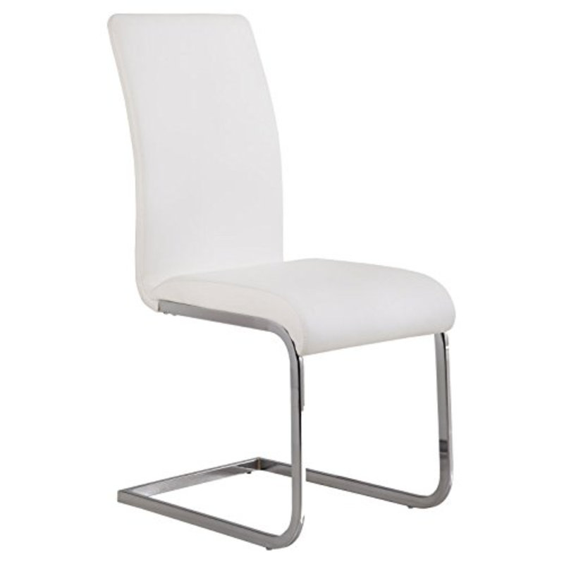 Chaise d'appoint rembourrée Darcie, Noir, 4