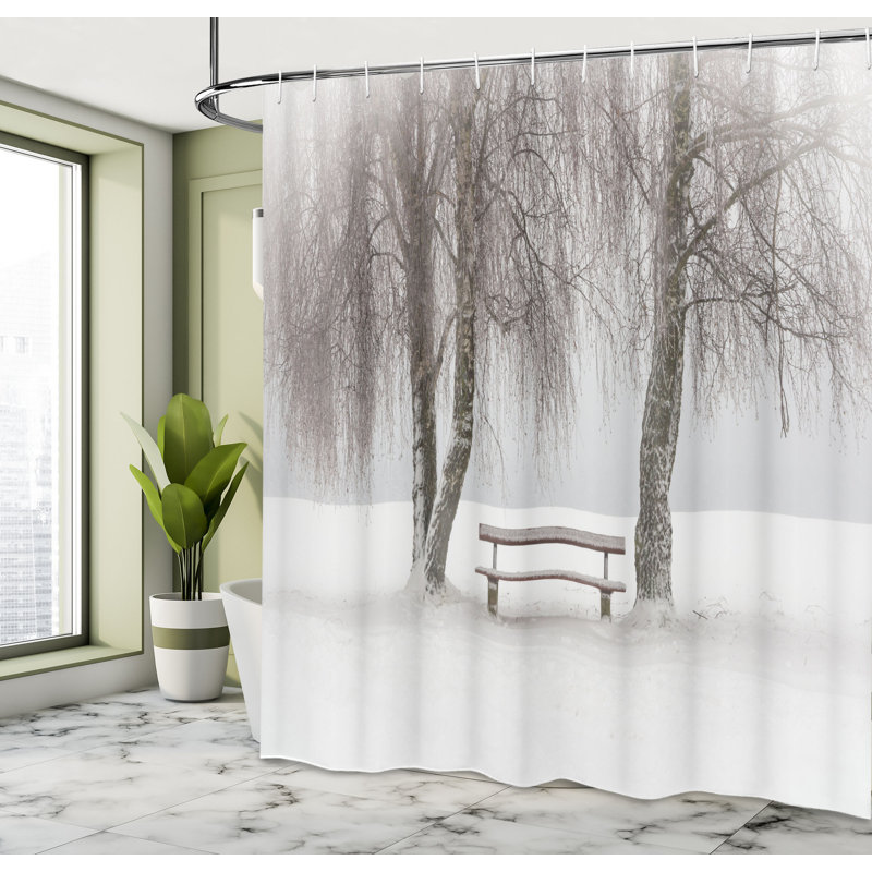 Rideau de douche simple Farm House, H 84 po x l 69 po