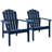 All Weather HDPE Stackable Adirondack Chair,Space-Saving Outdoor Patio Chair,4Pcs-596892145