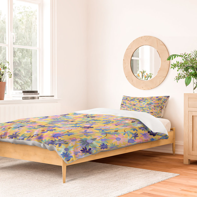 Housse de couette en coton Ninola, Housse de couette extra longue pour lit simple