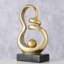 Sculpture abstraite à nœuds, 9,5 po