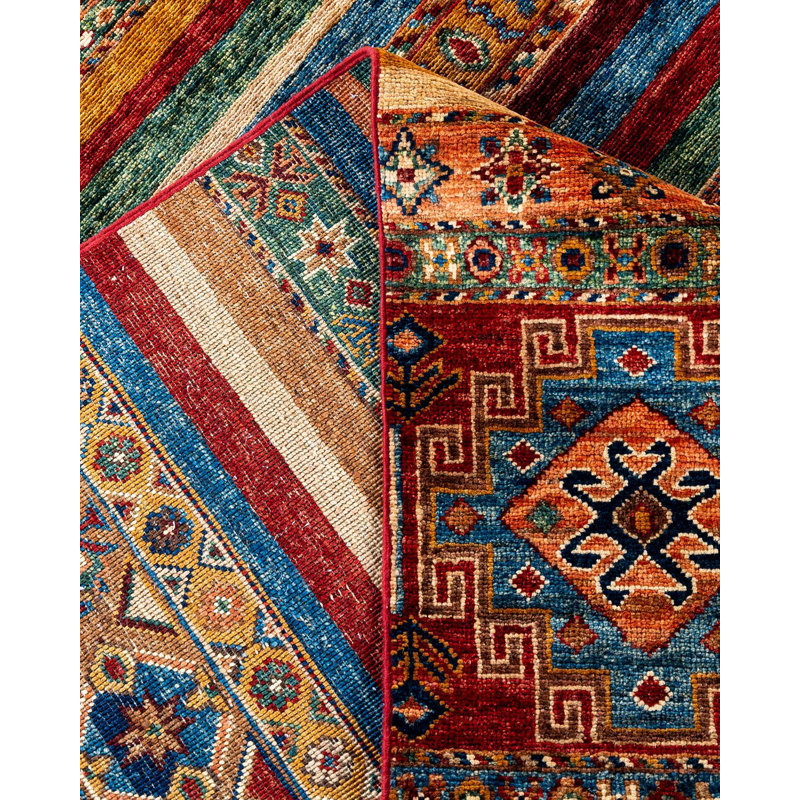 One-of-a-Kind Rectangle 9'1" X 12'1" Hand Knotted Area Rug