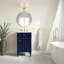Meuble-lavabo simple gris l 21 po x P 21,5 po x H 35 po Rivers-1062453867