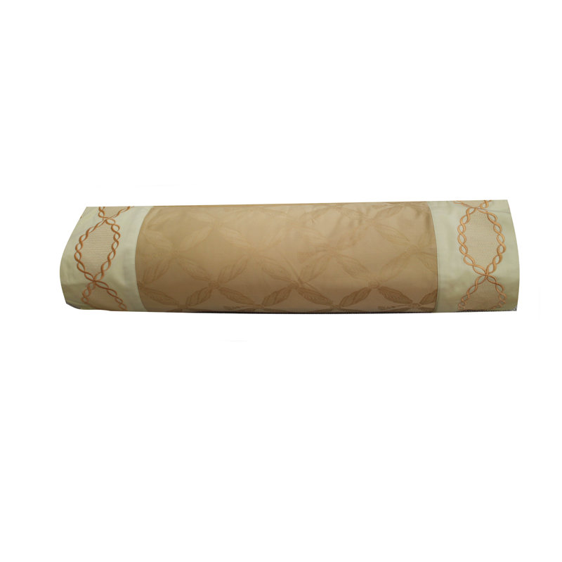 COCO BOLSTER PILLOW PÊCHE / NATUREL