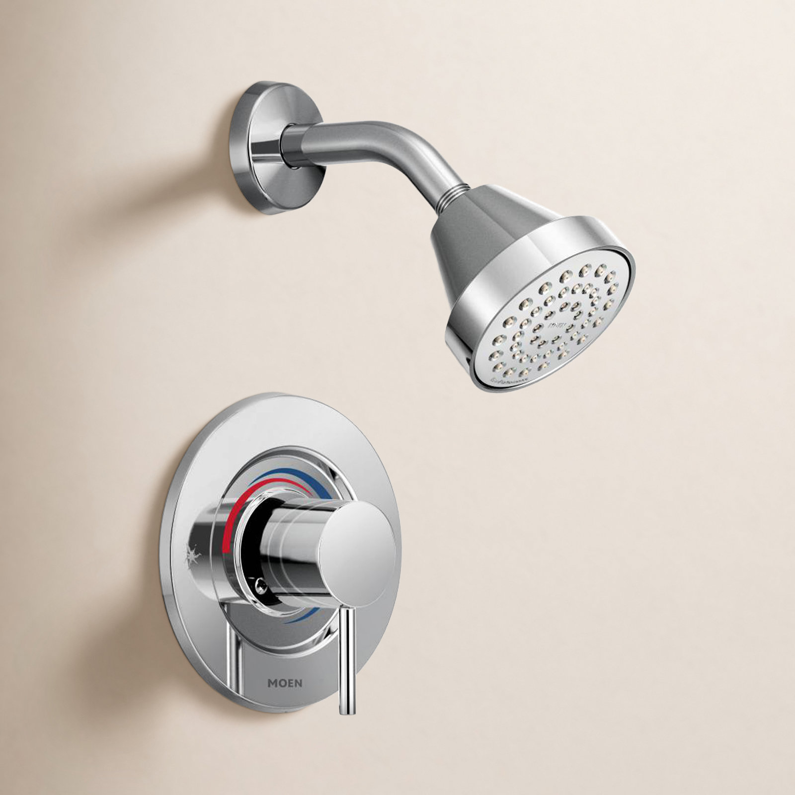 Align Posi-Temp Shower Faucet Trim, Chrome
