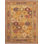 Baku Hand Knotted Wool Oriental Area Rug in Orange/Beige/Brown
