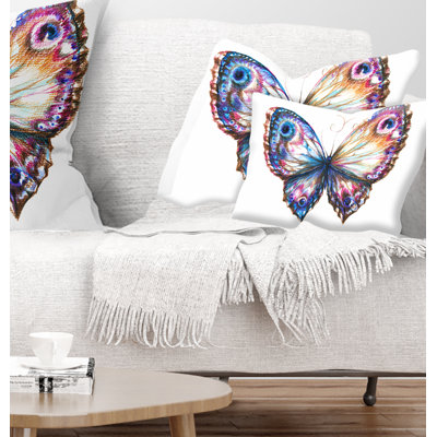 Coussin isolé avec imprimé animal isolé