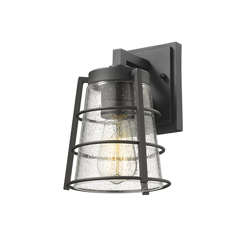 Charley Aluminum Wall Light, 9.25" H x 6" W x 6.75" D