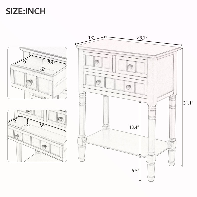 Console étroite, Espresso