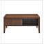 Table basse cannelée moderne Mid Century