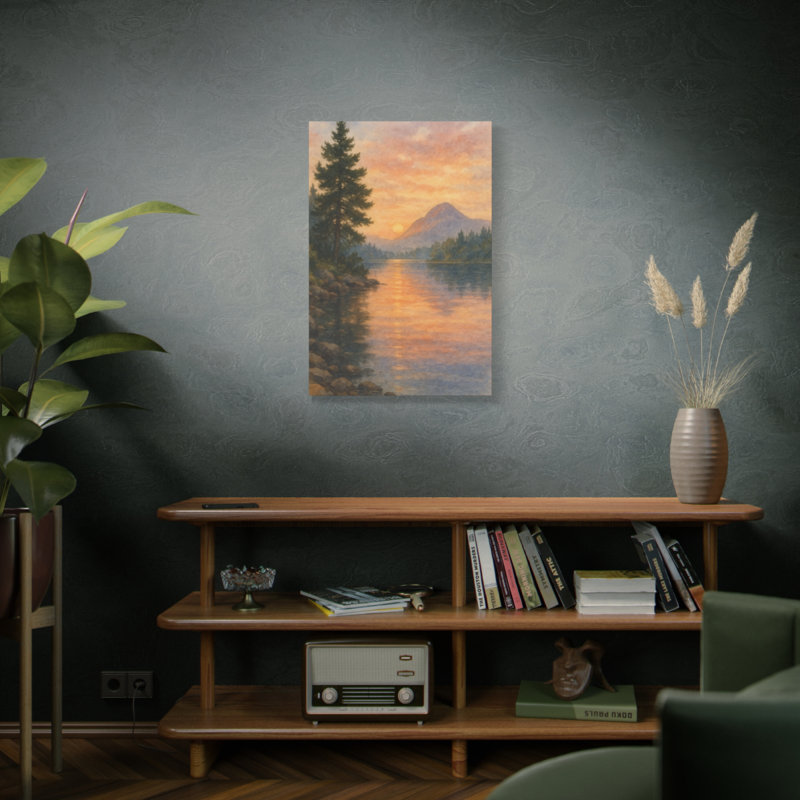 Aaroon Single Picture Frame Print on Canvas, 91.44 cm H x 60.96 cm W