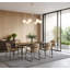 Luminaire suspendu en forme de globe de style Spoutnik à 6 lumières Evansville-2144958187