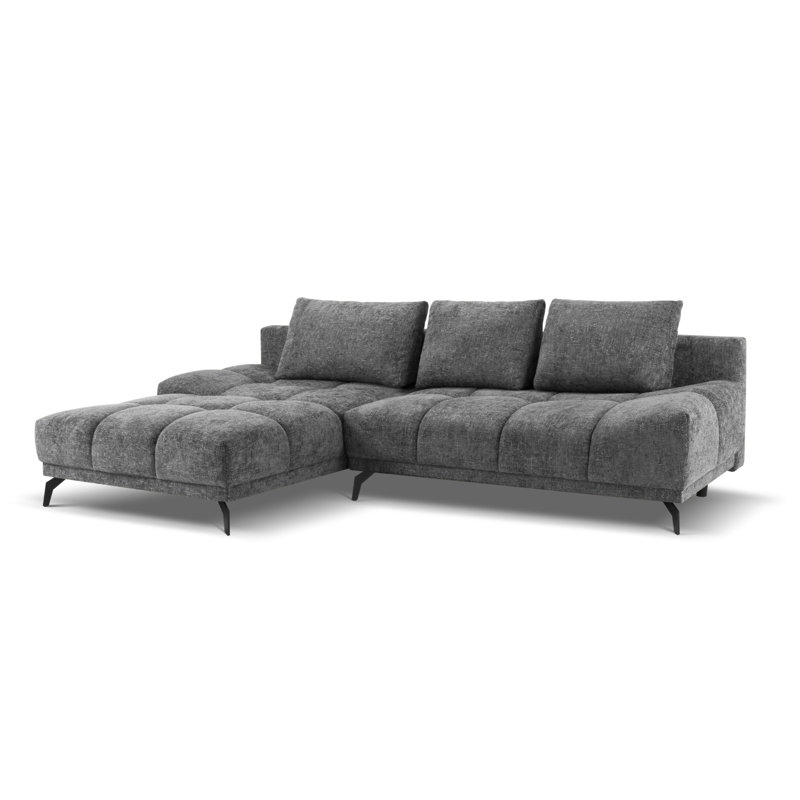 Cuthrell 5 Seater Sofa Bed, Left Hand Facing, Grey