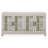 Jaavon Extendable Rectangular Dining Table With 4 Side Chairs 2 Host Chairs Buffet And Dining Cabinet-124478877