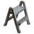 2 Step Plastic Step Stool with 300 lb. Load Capacity