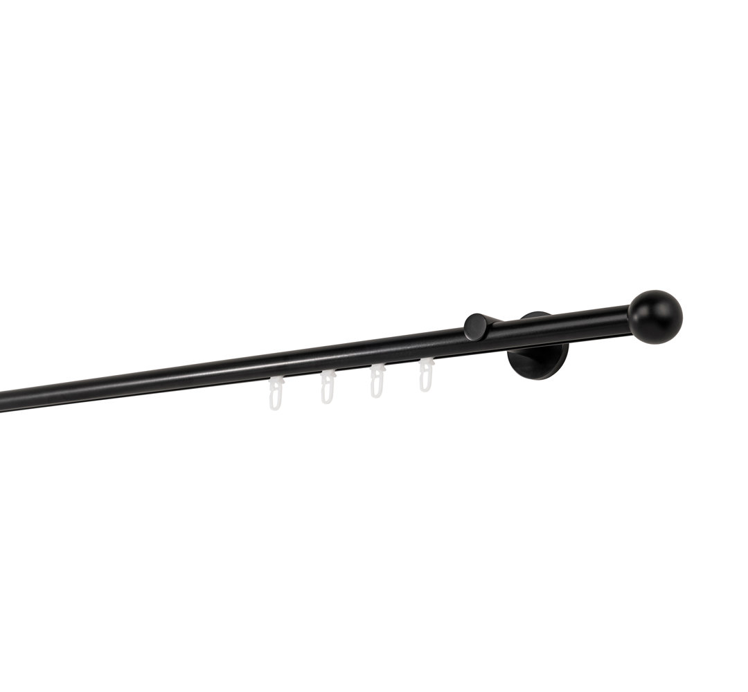 Curtain rod made to measure, inner barrel, 20mm ball