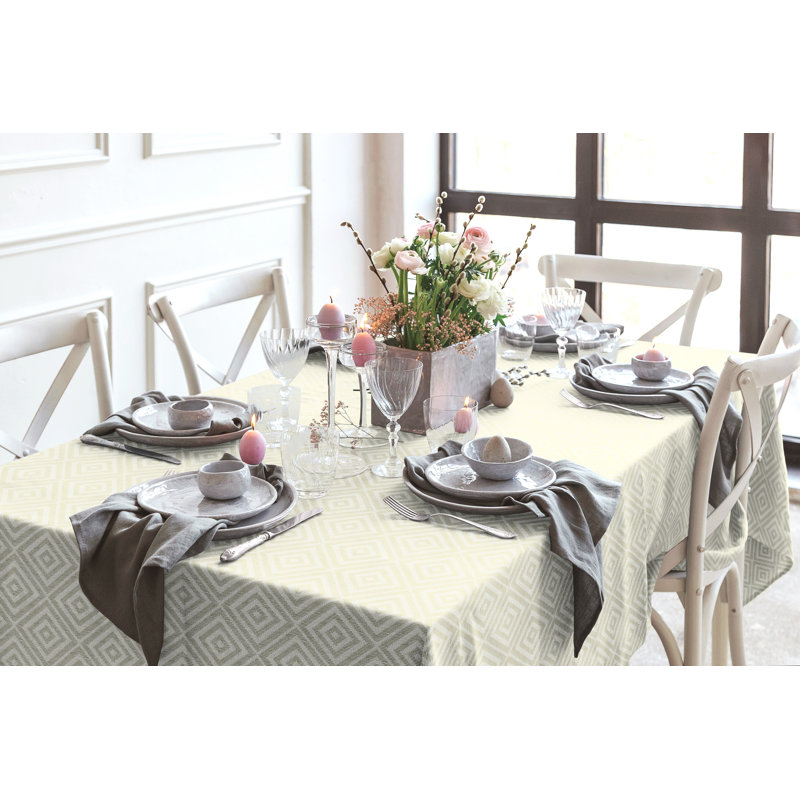 Skylar Dining Linens, 130cm W x 160cm L, Grey