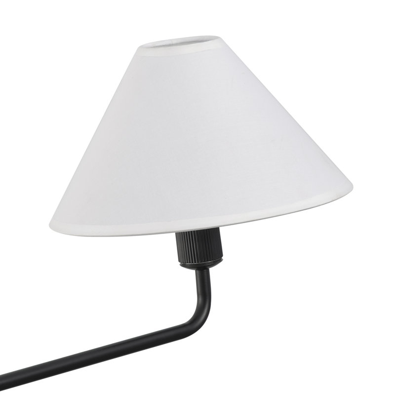 2 - Light Candle Style Linear Chandelier, Black
