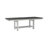 Luz Trestle Table Dining Set w/ 4 Upholstered Chairs & 1 Bench-115140651
